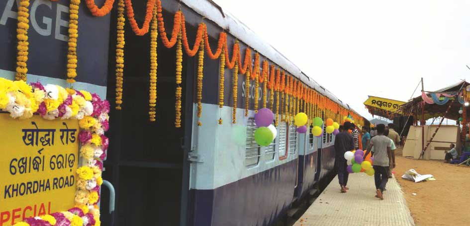 Nayagarh gets its first regular passenger train