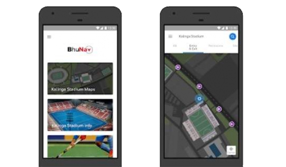 'BhuNav', navigation app for BBSR hockey fans