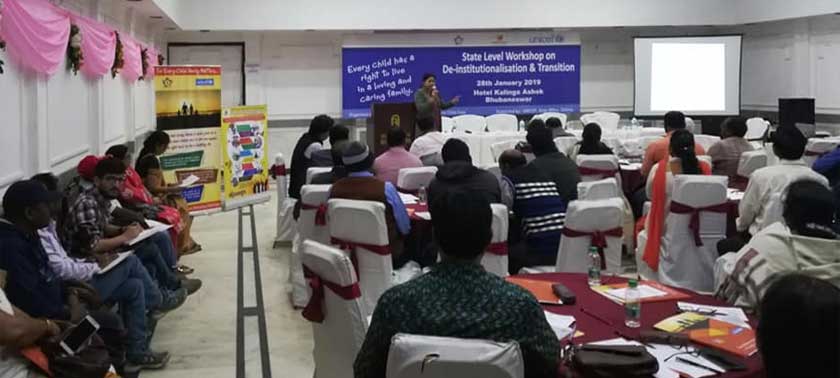 DE-institutionalization and Transition workshop was held in BBSR 